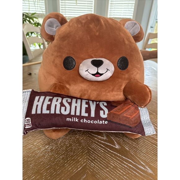 Other - NEW ZURU Snackles Hersheys Bear Medium Super Sized 14" Plush ~‎ FAST SHIPPING